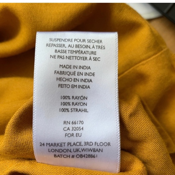 Cooperative Skirt / Urban Outfitters Spring Yellow Skirt (Size 8) - Picture 5 of 7